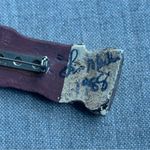 Collectible lot of Santa holiday themed pins, vintage, unique, bundle of 4 White Photo 7