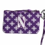 Vera Bradley Northwestern Uni Zip ID and Lanyard Photo 2