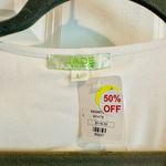 White Cream Women's Tunic Top Size L Photo 1