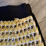 Maje Isidore Contrast-Panel Tweed High Waisted Shorts EU Size 36/US Size S Photo 9