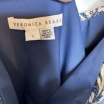 Veronica Beard New  Aniston One Piece Swimsuit Women's Blue Size L Photo 4