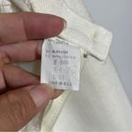 Vintage Women's High Waisted Ivory White Knee Length Skirt Size 6 Photo 4