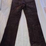 NY Jeans New York & Company Woman’s Lined Suede Pants Brown SZ 6 Photo 7