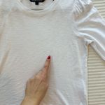 Veronica Beard  Mason Baseball Long Sleeve Pima Cotton Slub Jersey T-Shirt Photo 9