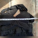 Betsy and Adam  Sleeveless Illusion Cutout Gown Black Sz 12 Photo 8