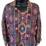 Indian kurti pakistani kurtee embellished tunic top Blue Size XL Photo 1