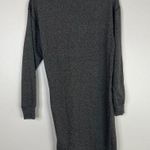 CAbi Put On Dress Style #3650 Gray Kit Cinched Side Pullover Sweatshirt Dress Photo 11