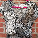 Joseph Ribkoff mixed print faux wrap dress Size 6 Photo 1