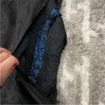 Ricki Lang for Nuit Blue Metallic and Velvet Mockneck Vintage VTG Size 8 Photo 6