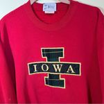 Lee ✨ Vintage  Red Iowa Crewneck Sweatshirt Large Photo 1