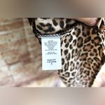 Forgotten Grace  | Midi Cheetah Satin Slip Skirt Photo 4