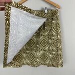 Rip Skirt Hawaii Wrap Skirt Women Large Green Vintage Tribal Cover Up Length 2 Photo 3