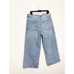 Rag and Bone  Andi Distressed High Rise Wide Leg Jeans Size 33 Malvern Photo 11