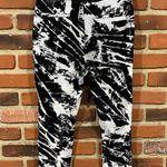 Helmut Lang  Pants sz P Black and White abstract print pants Photo 9