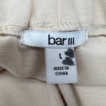 Bar III High-Waist Wide-Leg Pants With Tie Belt Ivory Cream Size Large Photo 6