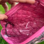 Vera Bradley Pink and Gray Women's makeup Bag Photo 6