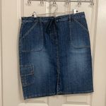 Venezia Denim Pencil Skirt Size 16 Photo 2