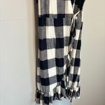 Rails  Madison Azure Check Wrap Mini Dress - size Small Photo 4