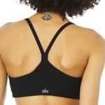 Alo Yoga Gratitude Alosoft Sports Bra Black Size Small Photo 1