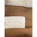 CELINE Céline Vintage Boogie Bag Pale Yellow Pebbled Leather Top Handle Satchel Photo 6