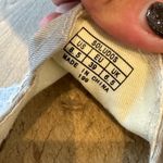 Soludos  Ceizer Let’s Fly Away Sz 8.5 Gray Blue Embroidery Shoes Slip On Photo 5