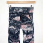 Lululemon  Speed Up Tight Azurite Poppy Coral Multi Leggings with pockets Photo 6