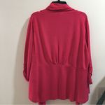 Avenue PLUS SIZE PINK CASCADE CARDIGAN Photo 6