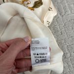 Reformation  Aden 100% Silk Dress in “Bella” floral print cream sleeveless midi Photo 9