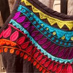 Trina Turk  embroidered black Baja Romper size XS Photo 5