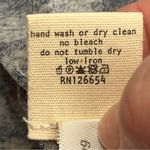 L'Agence L’Agence Blue Printed Swing Dress Womens Size Small Stretch Short Sleeve *FLAW* Photo 3