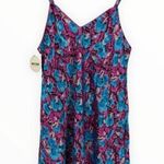 Christian Dior 70’s Vintage Miss Dior Pink Blue Slip Dress Chemise NWT size Large Deadstock Photo 6