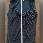 Wilfred  Aritzia Scoop Neck Ruffle Tank in Black - size XS Photo 6