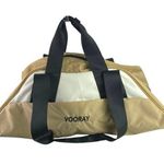 Vooray  Studio Women's Camel Beige Zipper Yoga Mat Holder Fitness Gym Duffel Bag Photo 0