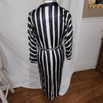 Wilfred ‎ Aritzia Womens Navy White Striped Durante Robe XS Photo 1