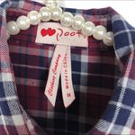 Poof! POOF | TomBoy Red Plaid Long Sleeve Shirt Photo 2