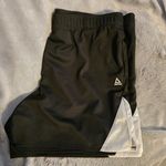 Reebok Black and White Athletic Shorts Photo 0