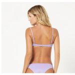 l*space L* Marley Bikini Top in Amethyst Purple Metallic Size Small NWT Underwire Photo 1