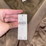 Anthropologie NWT $128 x Flat White Quilted V Neck Long Sleeves Pullover L Photo 6