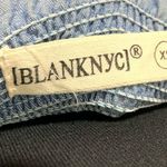 BLANK NYC Denim Dress Off Shoulder Sleeve Cuffs Photo 4