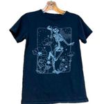 Hot Topic  Women’s Dancing Skeleton Floral T Shirt Photo 0