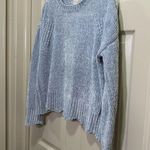 Altar'd State Altar’d State long sleeve crew neck sweater pale blue size small Photo 2