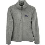Patagonia women's Los Gatos size M 1/4 zip fleece pullover drifter gray jacket Photo 0