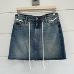 Hudson Jeans Hudson Women’s 25 Grommet Tie Rope Denim Skirt Photo 0
