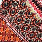 Fig & Flower Large Bohemian Lace Trim Blouse Hippie Chic Festival Peasant Shirt Red Photo 10