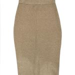 Milly Tan Sweater Skirt Photo 0