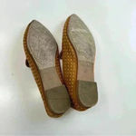 Mudd Women’s Shoes Mustard Studded Suede Pointed Toe Flats Size 6 Photo 4