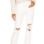 AGOLDE  Riley High Rise Straight Crop White Womens Size 28 Photo 0