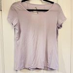 RUNNING ON CLOUD Active T Breathe Lilac Tee Shirt Short Sleeve Purple Small Photo 2