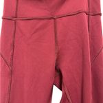Lululemon ‎ Athletica Maroon Leggings Photo 1