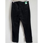 Well Worn  Women's High Rise Corduroy Pants Black Stretch Size 12/32 NEW Casual‎ Photo 6